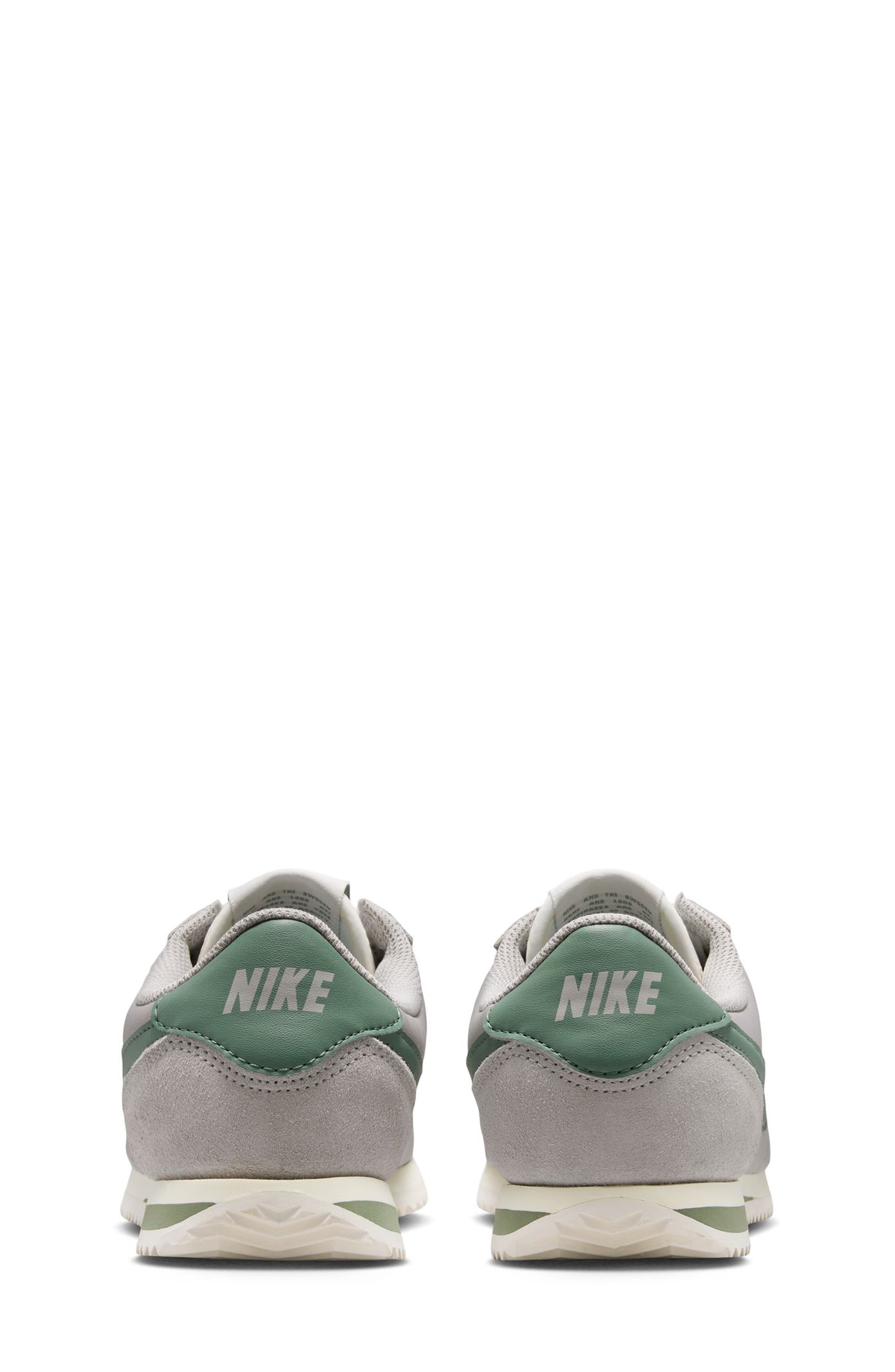 Kids' Cortez Sneaker, Alternate, color, GREY/ CLAY GREEN/ SAIL