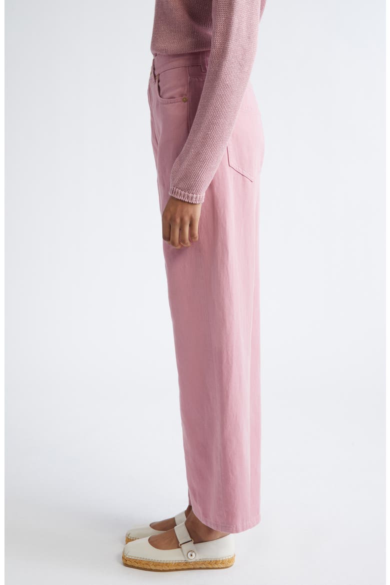 Onorata Wide Leg Jeans, Alternate, color, PEONY