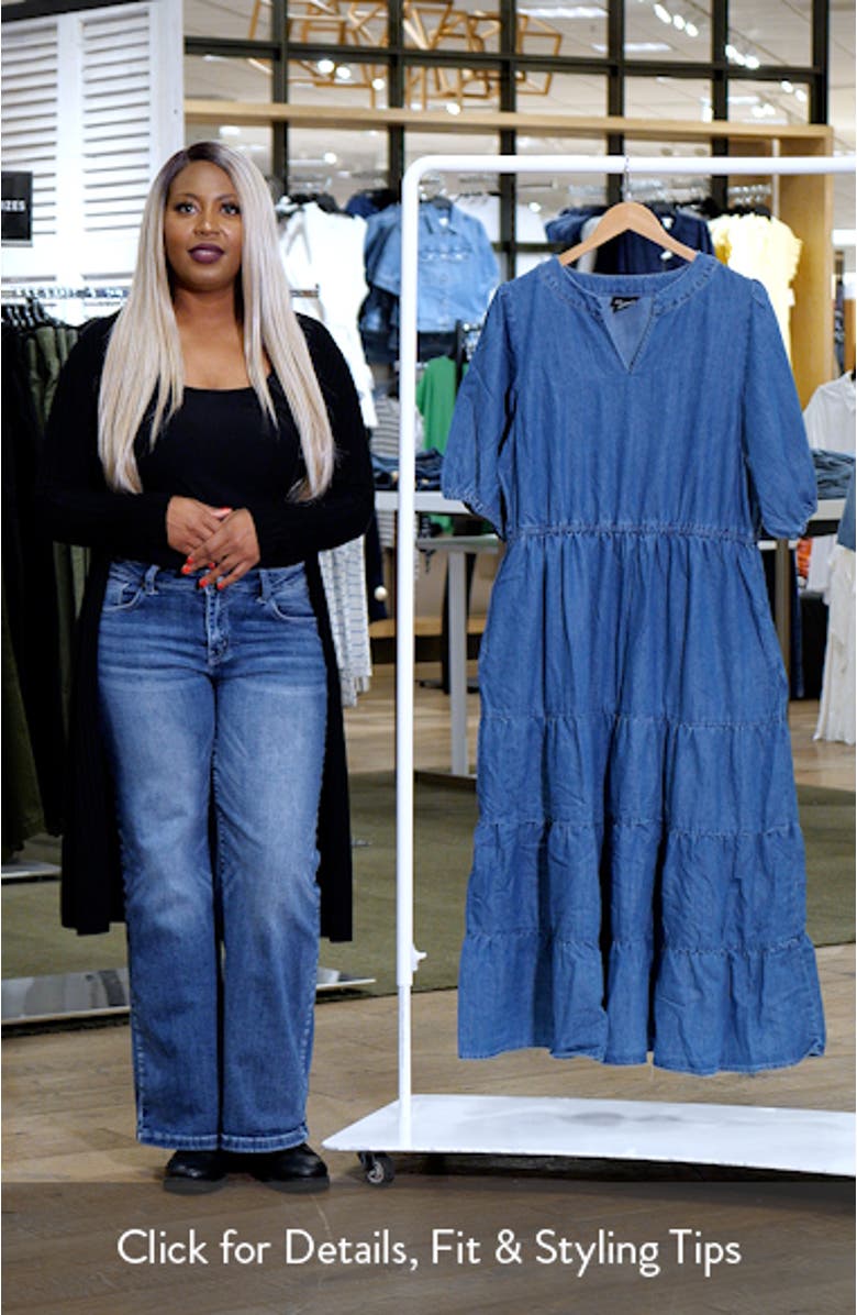 August Tiered Midi Dress, sales video thumbnail