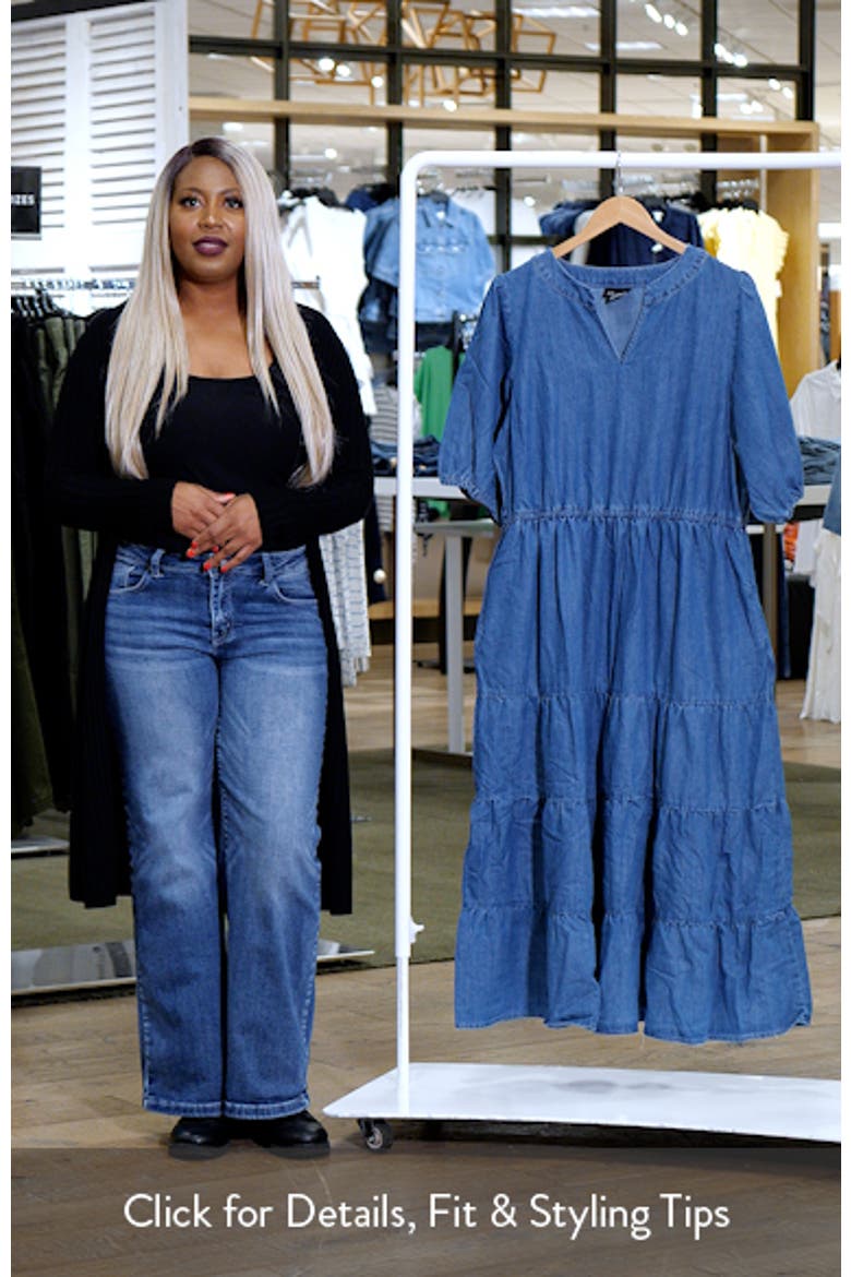 August Tiered Midi Dress video
