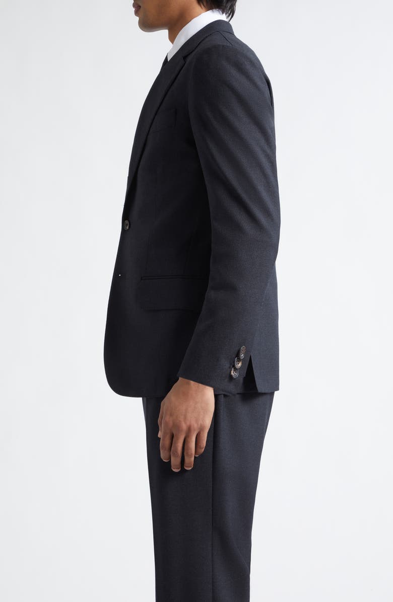 J. Mueser Hopsack Jacket, Alternate, color, Navy