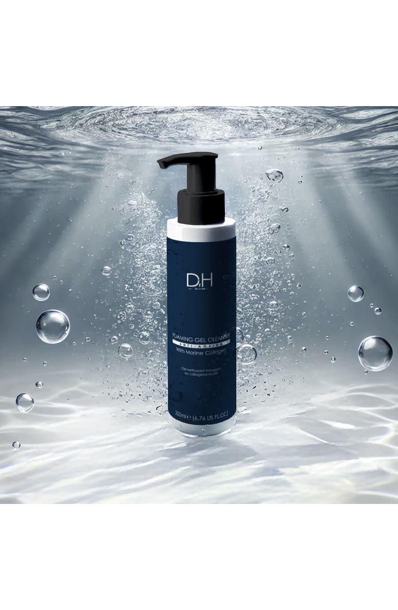 Dr H Foaming Gel Cleanser with Marine Collagen, Alternate, color, 