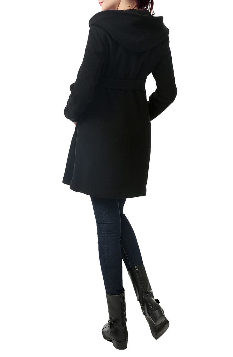 Kimi and Kai Lora Wool Blend Maternity Coat, Alternate, color,