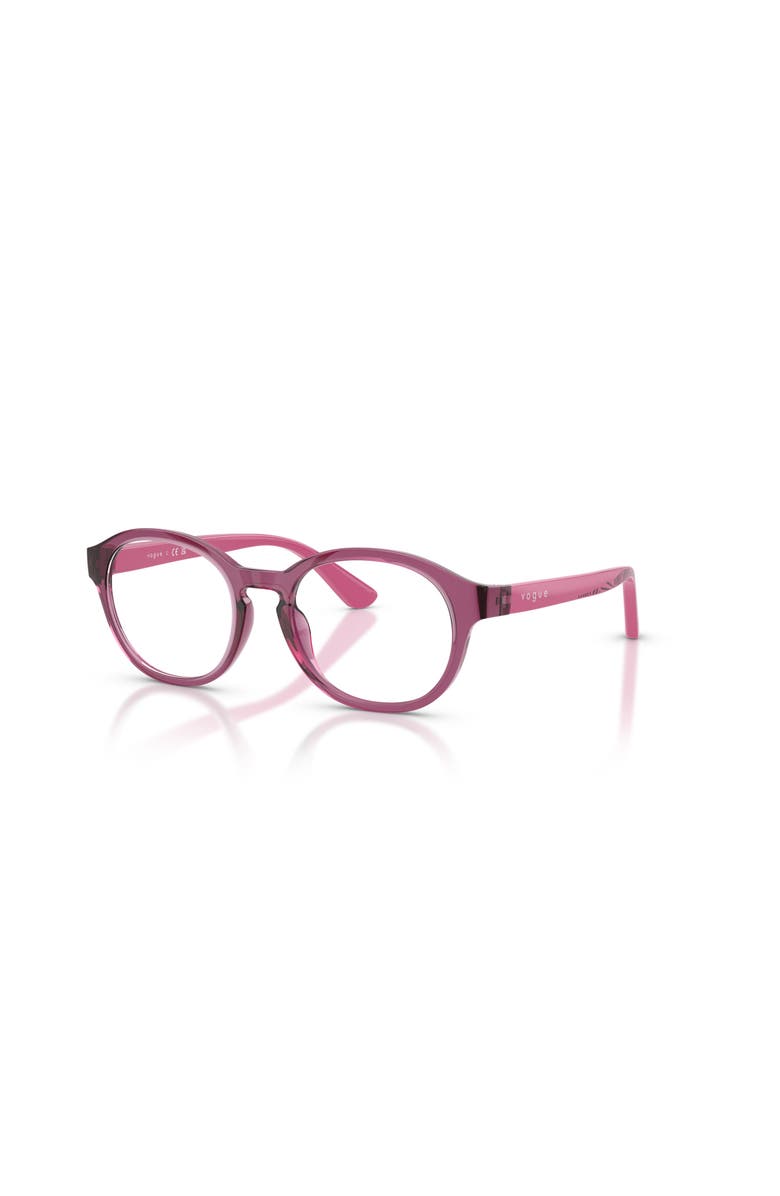 Vogue Eyewear 47mm Phantos optical glasses, Main, color, Violet