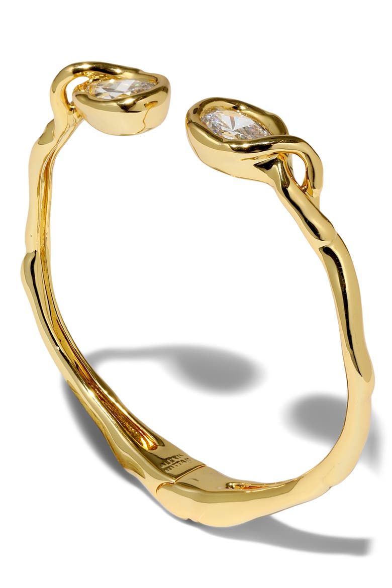 Asterales Floating Cuff Bracelet, Alternate, color, GOLD STONES