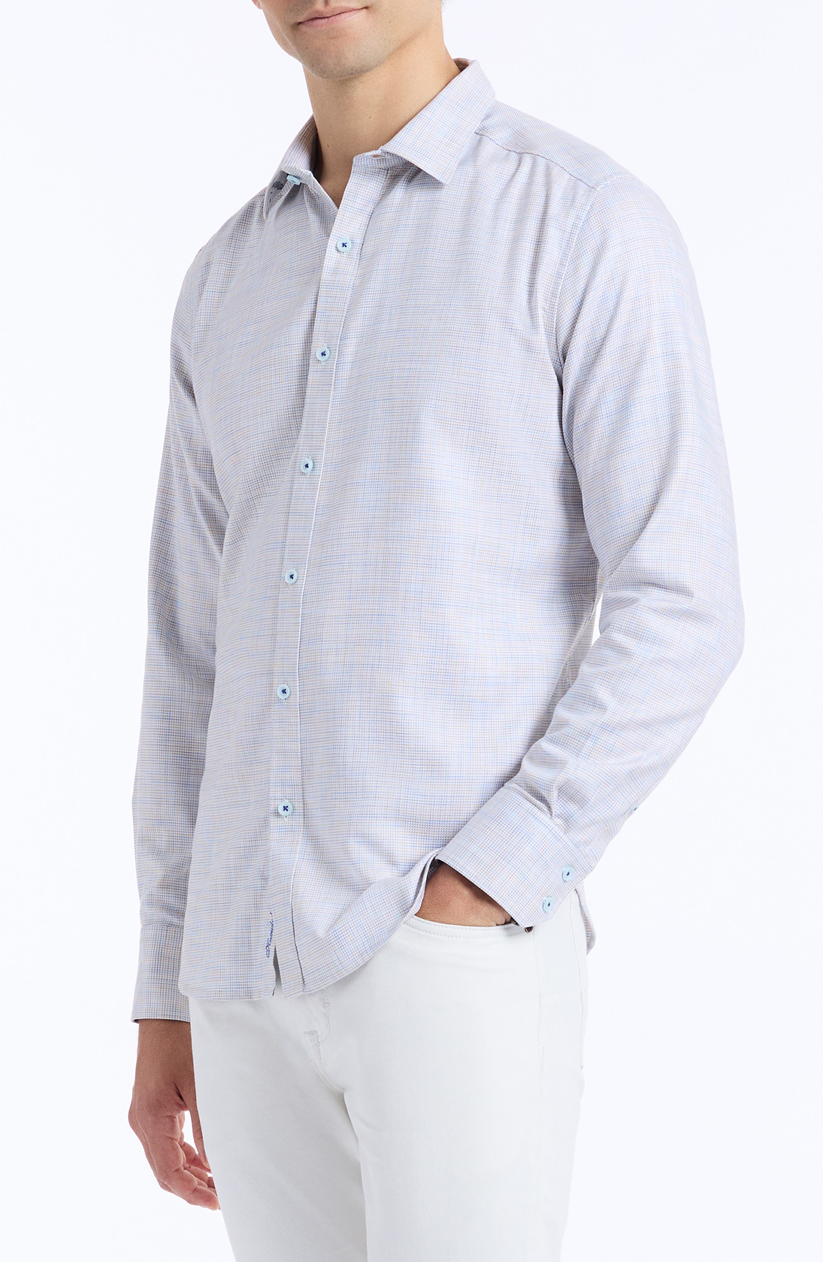 Robert Graham Edison Print Woven Button-Up Shirt (Men) | Nordstrom