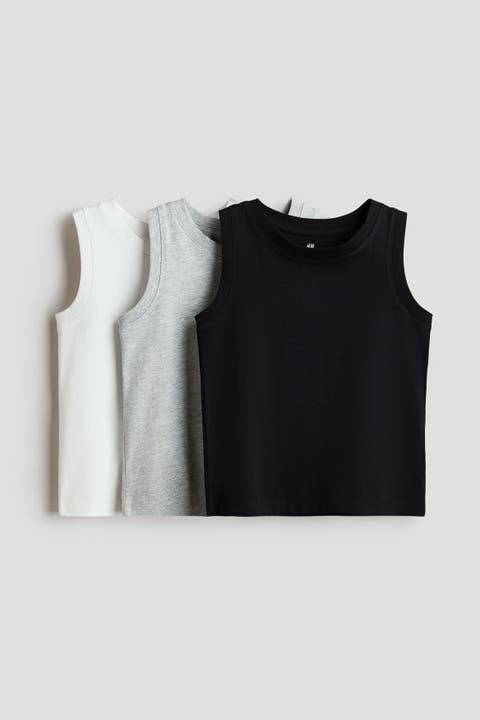 3-pack Cotton Vest Tops