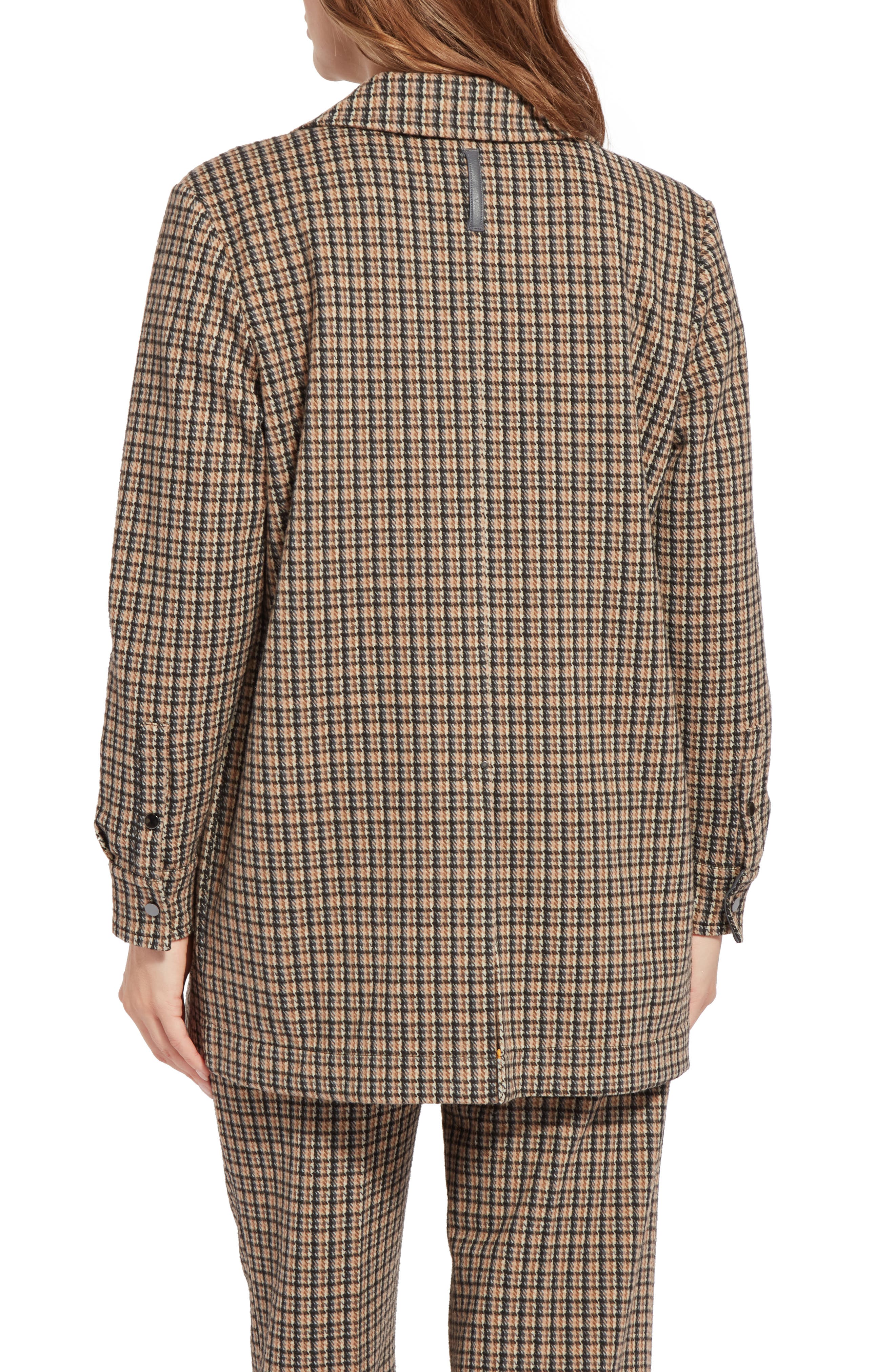 Nomad Houdstooth Plaid Overshirt - image 2