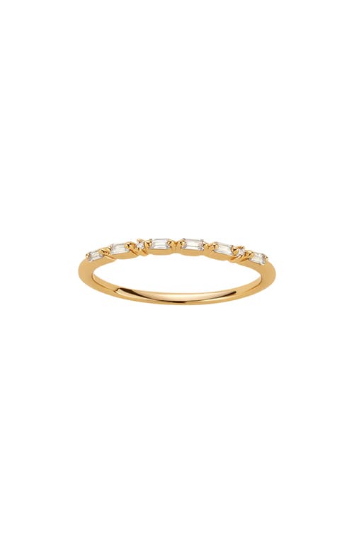 Made By Mary Mama Morse Code Ring In Brown