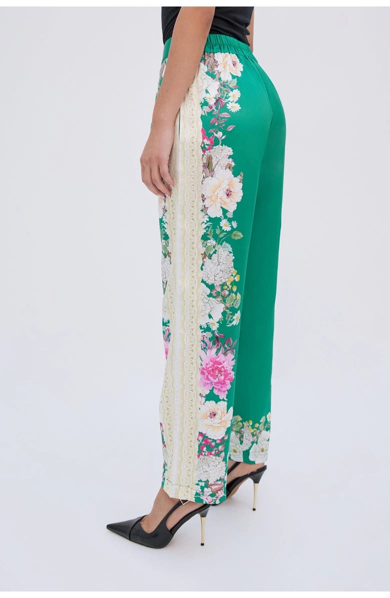 RAISHMA Amora Green Trousers, Alternate, color, Green