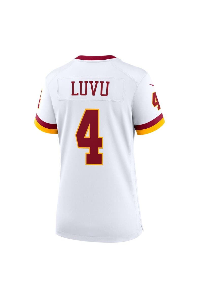 Women's Nike Frankie Luvu White Washington Commanders Game Super Bowl Era Jersey, Alternate, color, White