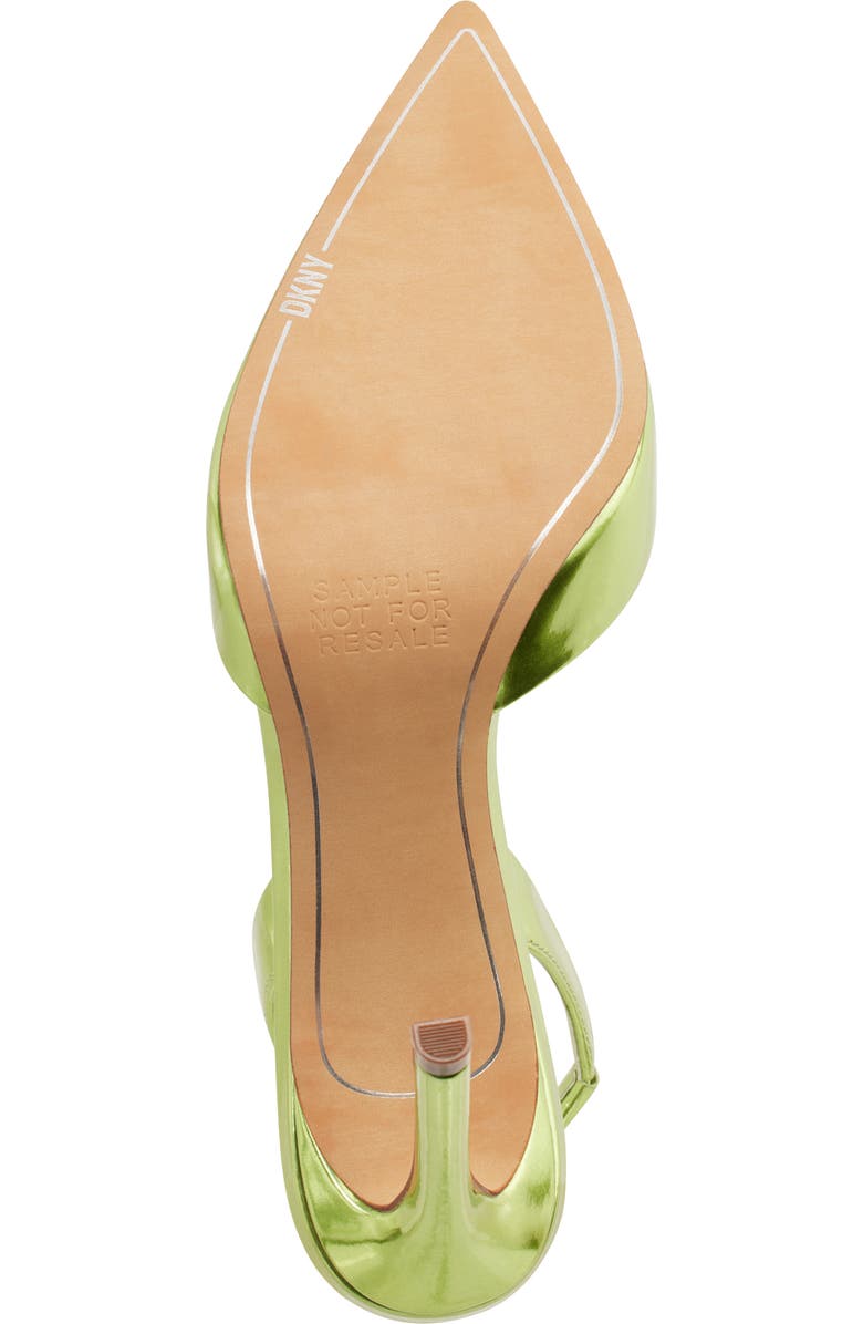 DKNY Macia Slingback Pump, Alternate, color, Electric Lime