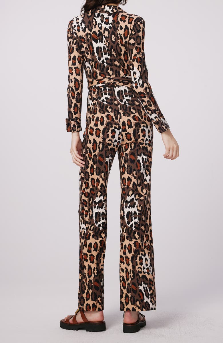 DVF Michele Long Sleeve Jumpsuit, Alternate, color, 