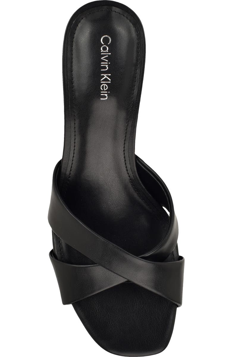 Calvin Klein Skylor Slide Sandal, Alternate, color, Black