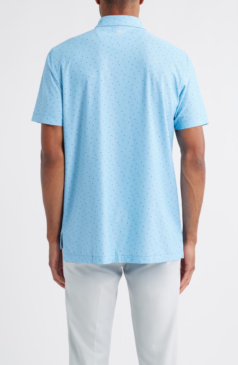 Peter Millar Old Fashioned Cocktail Print Performance Piqué Polo, Alternate, color,