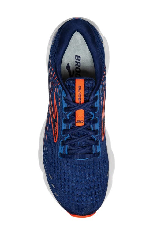 Brooks Glycerin 20 Running Shoe In Orange