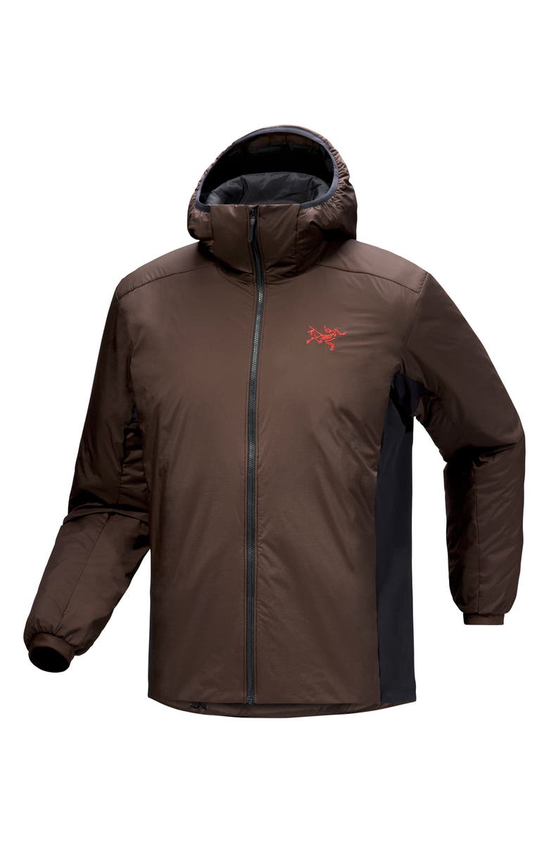 Arc'teryx Atom Hoodie, Alternate, color, Carob / Black / Dynasty