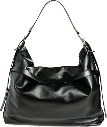 【関税&送料込】Givenchy Black Leather Large Voyou Shoulder Givenchy Large Voyou Leather Shoulder Bag | Nordstrom
