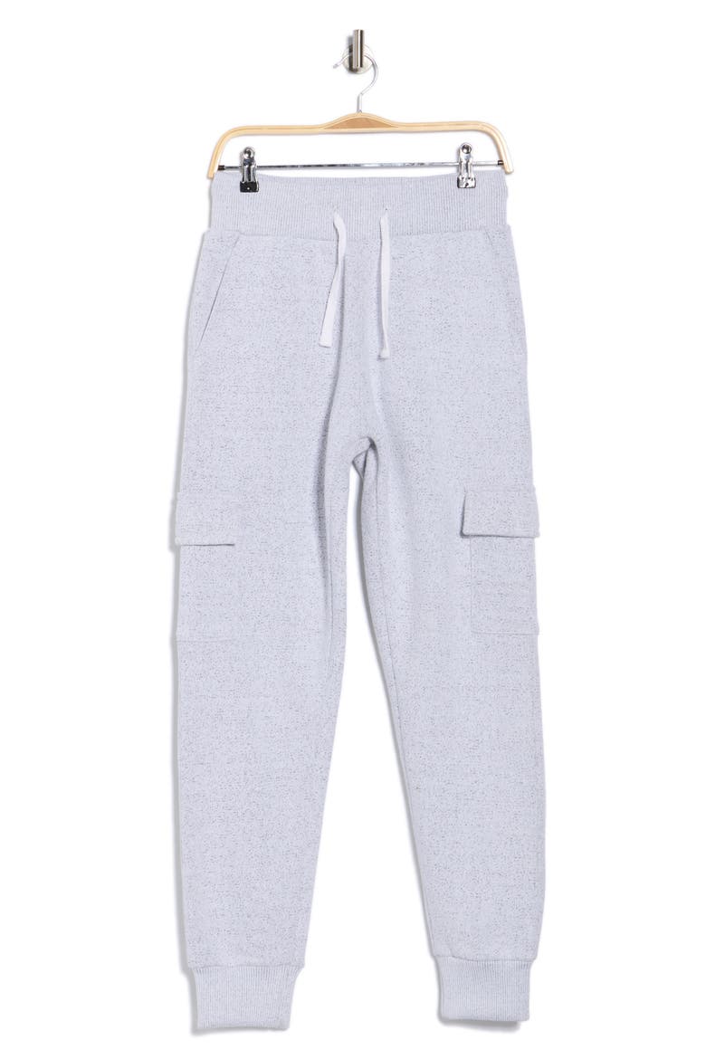 Nantucket Fleece Cargo Joggers, Alternate, color, WHITE