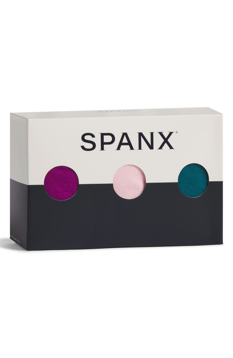 SPANX<sup>®</sup> Assorted 3-Pack High Cut Cotton Blend Briefs, Alternate, color, 