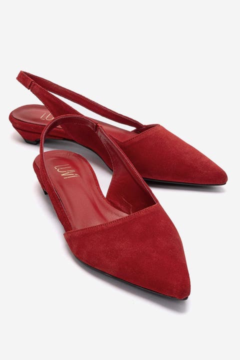 Berlina Leather Slingback Pump