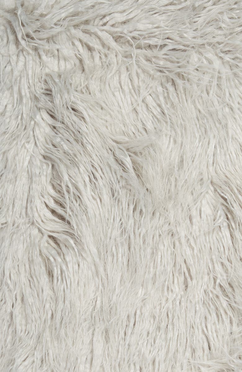 Nordstrom Mongolian Faux Fur Throw Blanket, Alternate, color,