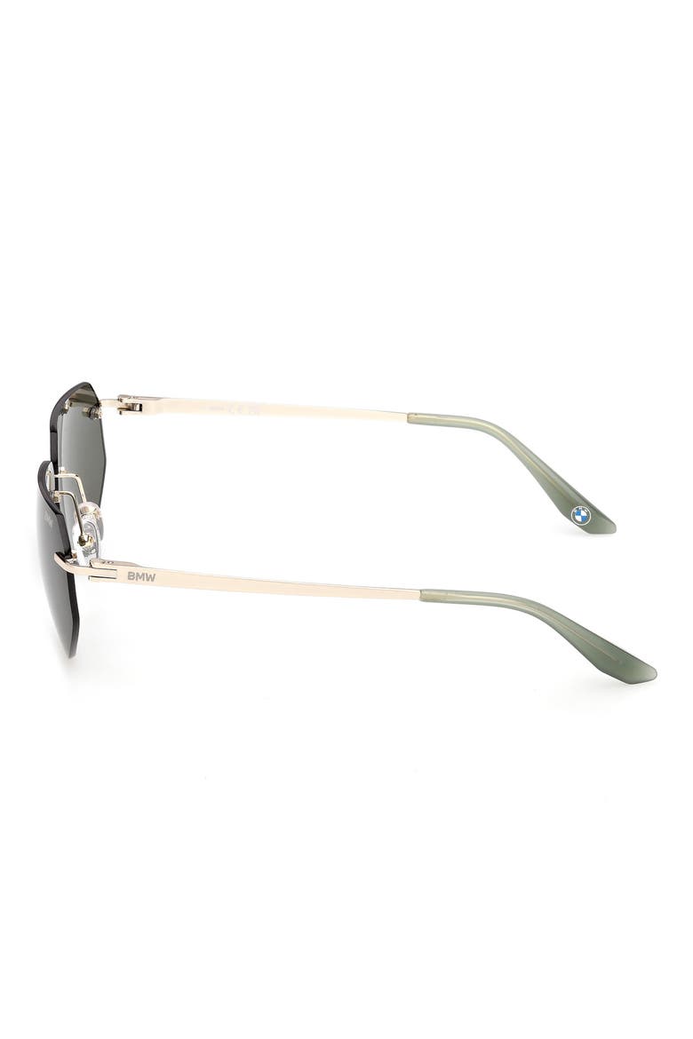 59mm Sunglasses, Alternate, color, GOLD / GREEN