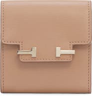 TOM FORD Double T Leather Card Holder