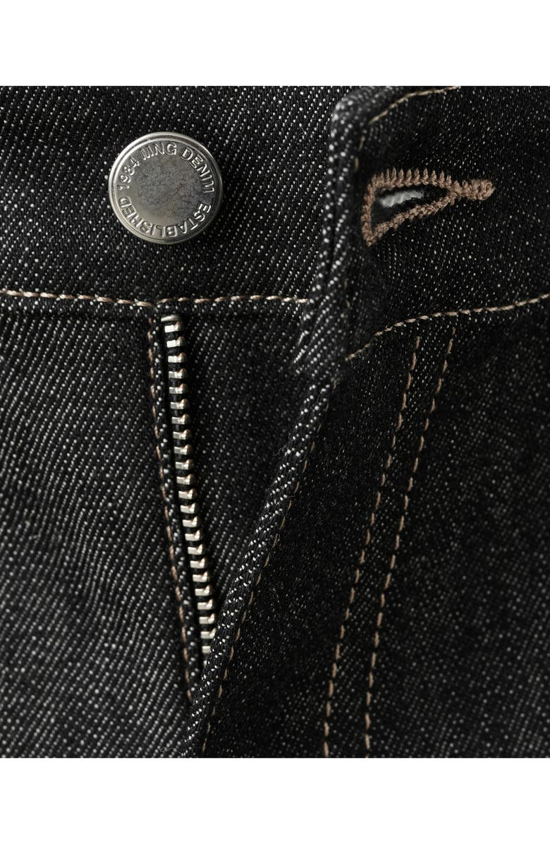 MANGO Mid Rise Flare Jeans, Alternate, color, Black