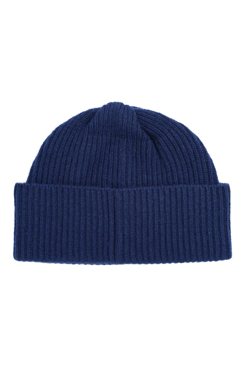 Patch Watch Wool Blend Beanie, Alternate, color, RUSTIC NAVY