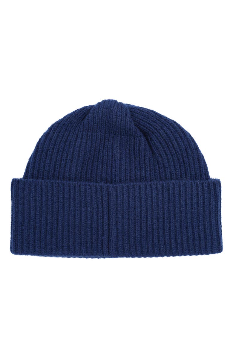 Polo Ralph Lauren Patch Watch Wool Blend Beanie, Alternate, color, Rustic Navy