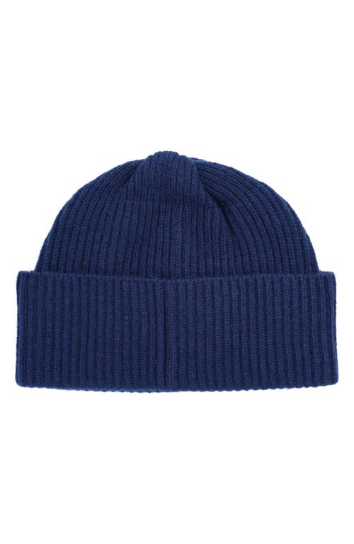 Polo Ralph Lauren Patch Watch Wool Blend Beanie In Blue