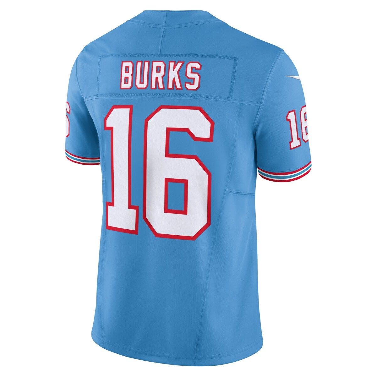 Nike Men's Nike Treylon Burks Light Blue Tennessee Titans Vapor F.U.S.E ...