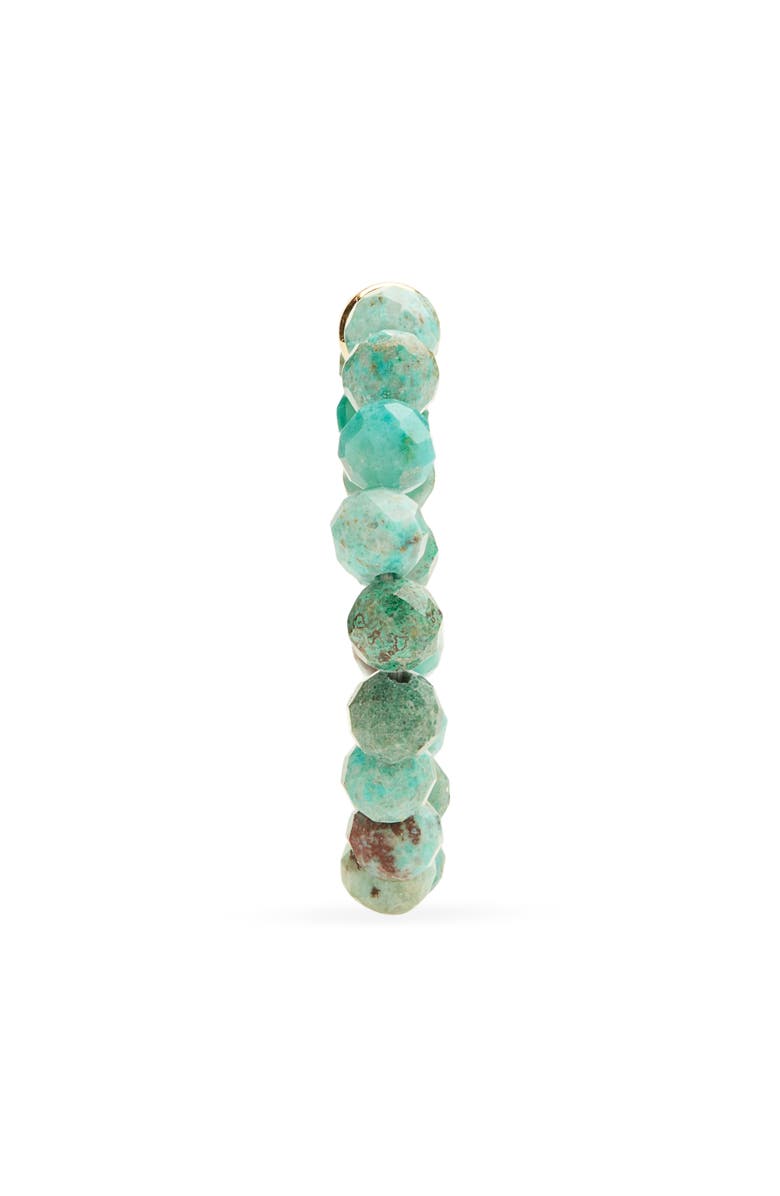 Kiara by Ki-ele Emily Amazonite Stretch Ring, Alternate, color, Gold/ Green