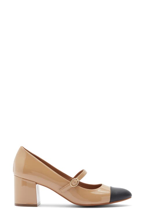 Nordstrom Rack Jackie Cap Toe Mary Jane Pump In Brown