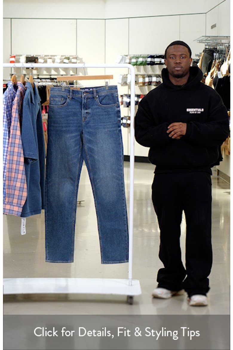 Slim-Straight Fit Performance Stretch Jeans video