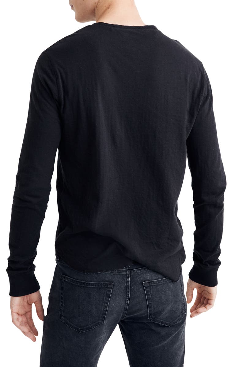 Madewell Doubledown Henley, Alternate, color,