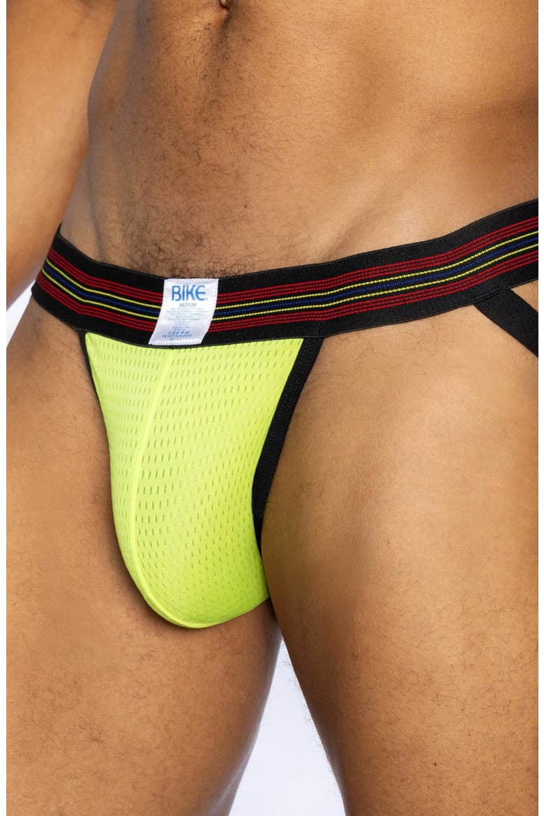 Mesh Jock Strap, Alternate, color, ACID LIME