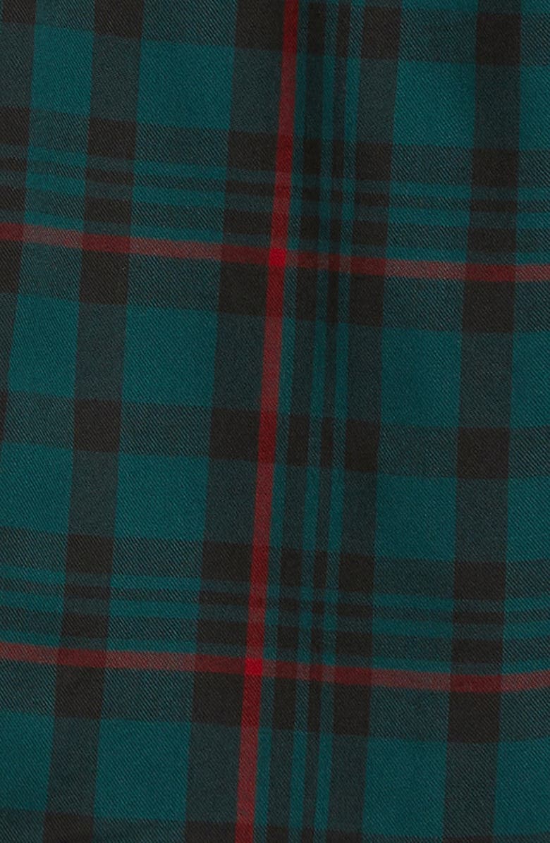 Nordstrom Kids' Plaid Flannel Pajama Pants, Alternate, color, Green- Navy Gene Plaid