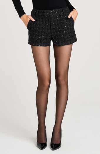 WAYF x Sara Walker Andie Sequin Tweed Shorts