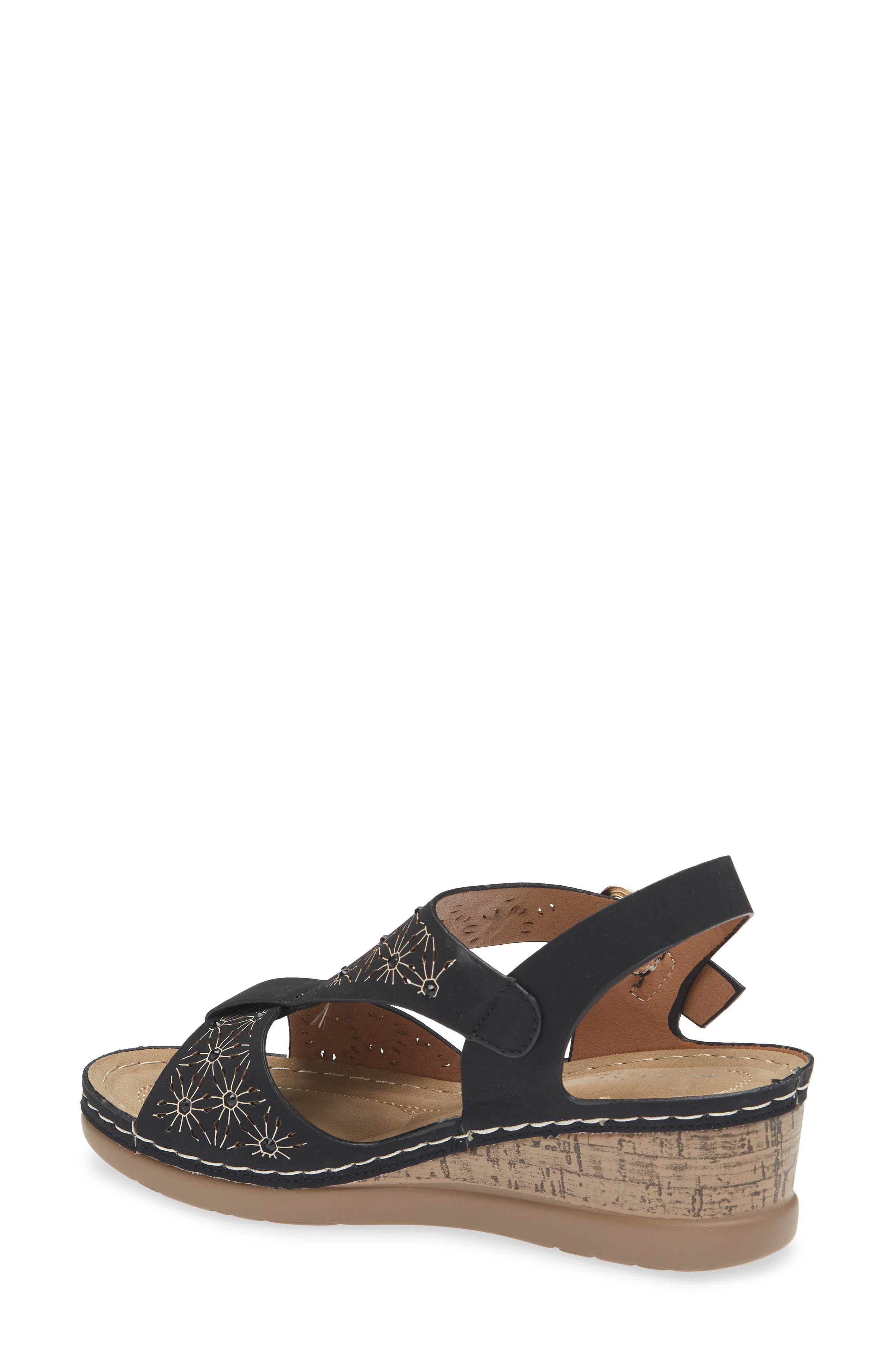 Zora Wedge Sandal - image 2