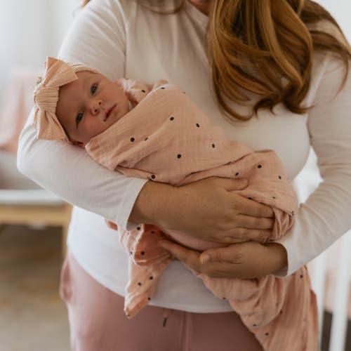 Parker Baby Co. Cable Knit Knotted Headbands In Brown