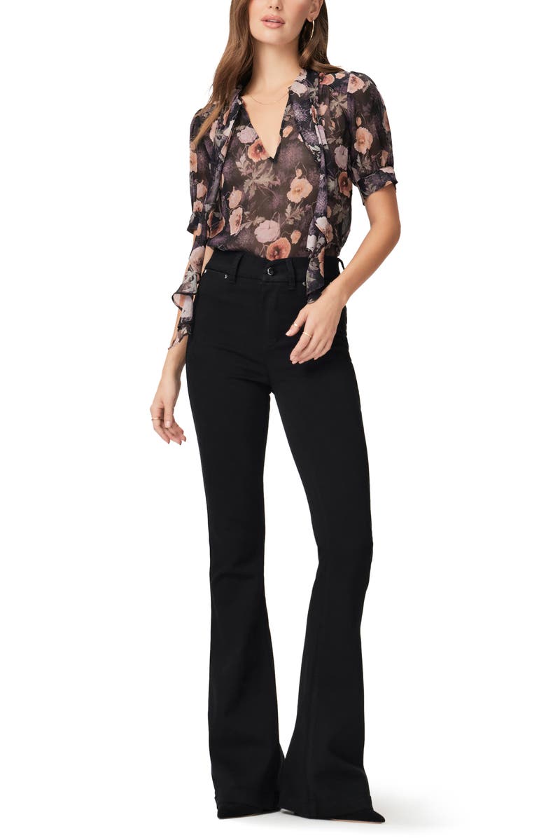 PAIGE Tangi Floral Silk Top, Alternate, color, 