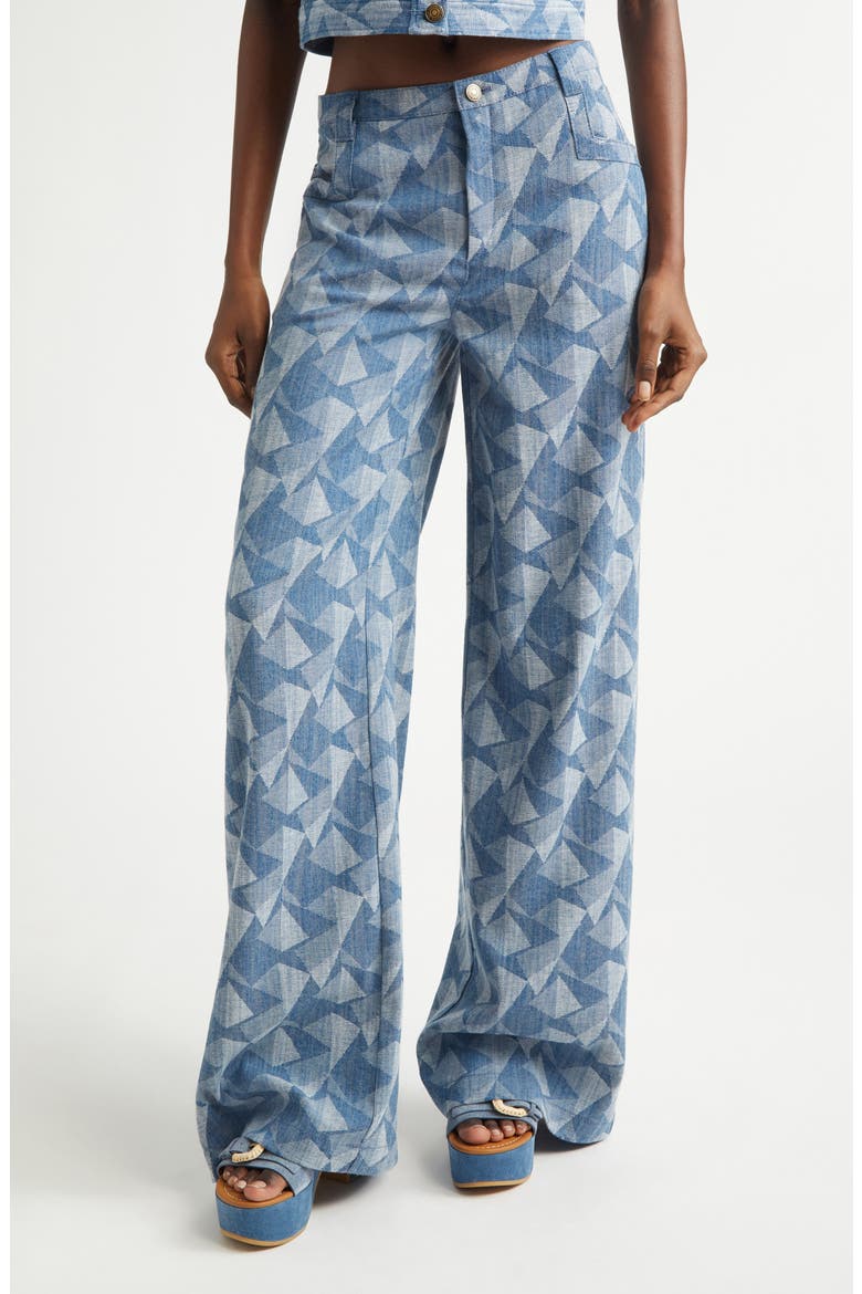 Leo Jeans, Main, color, GEO DENIM