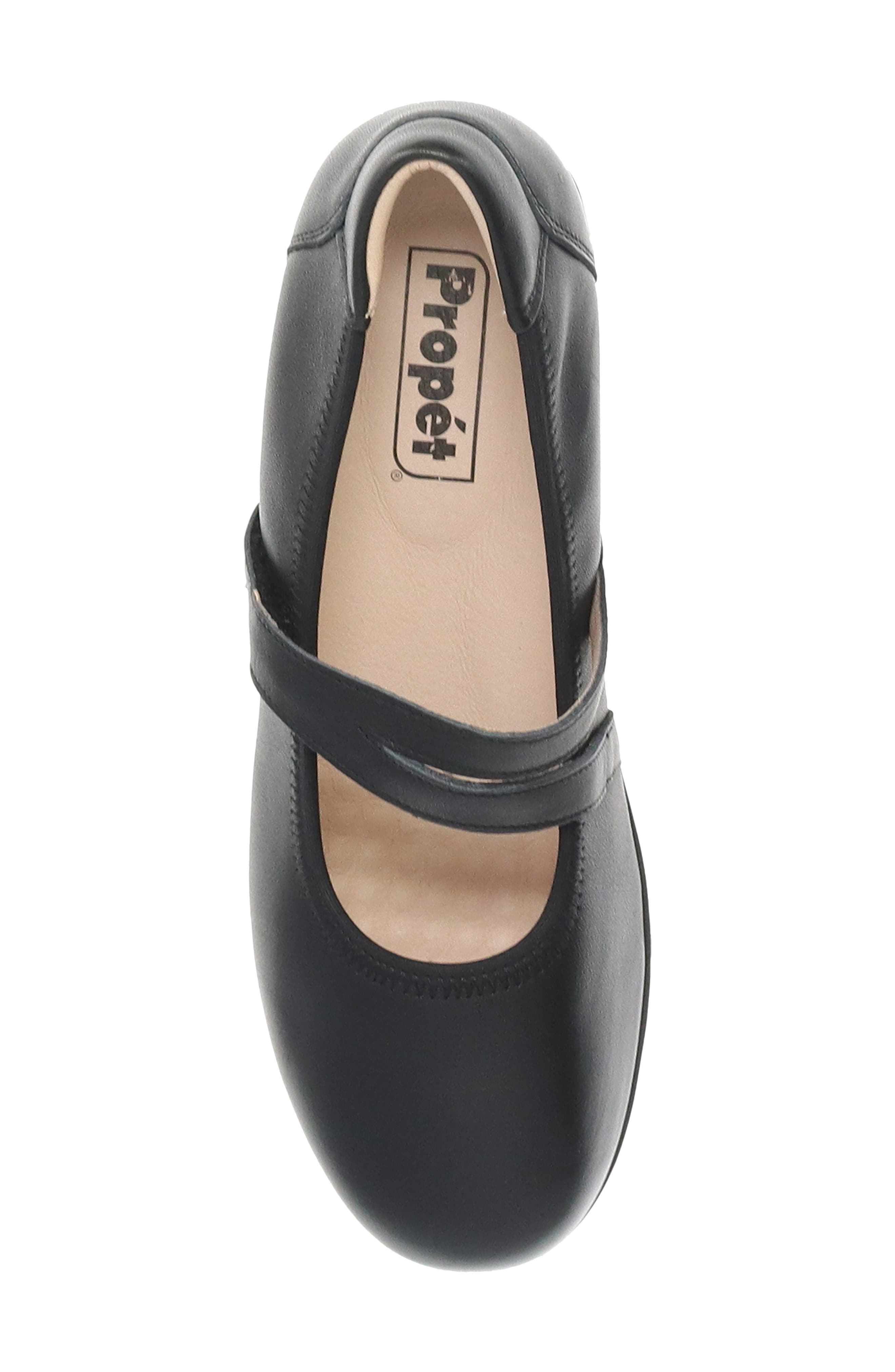 Propét Yara Mary Jane Flat, Alternate, color, Black
