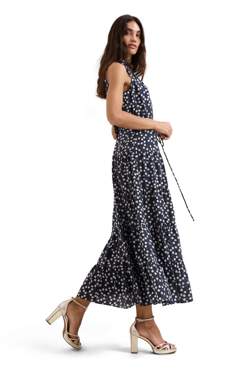 Phase Eight Nita Navy Spot Maxi, Alternate, color, Navy