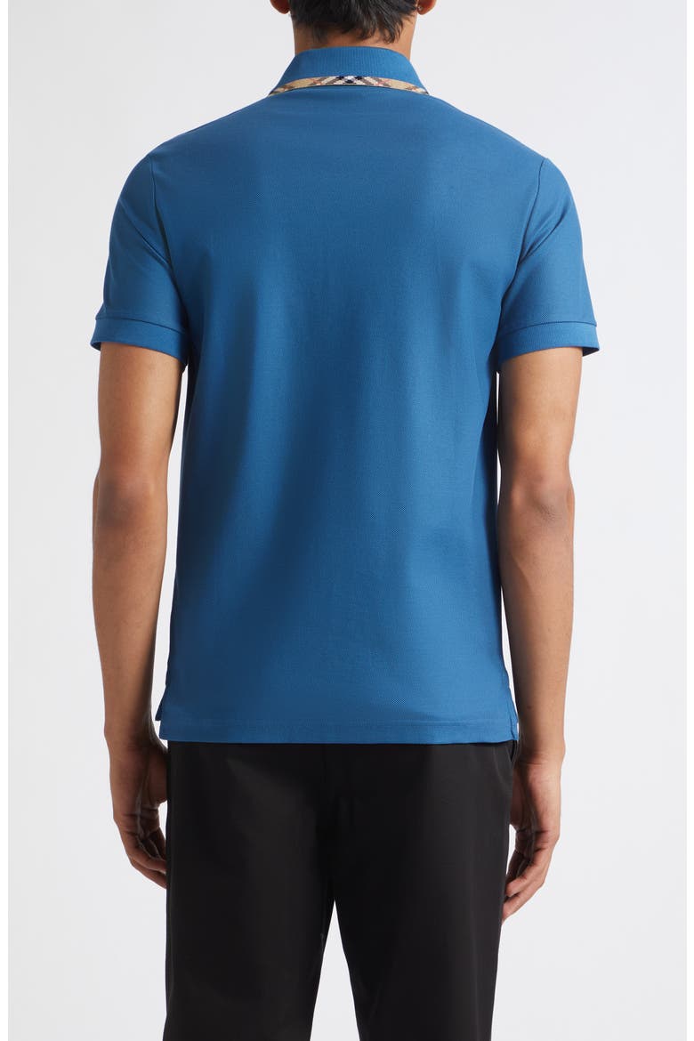 Eddie EKD Embroidered Cotton Piqué Polo, Alternate, color, OFFICERS BLUE