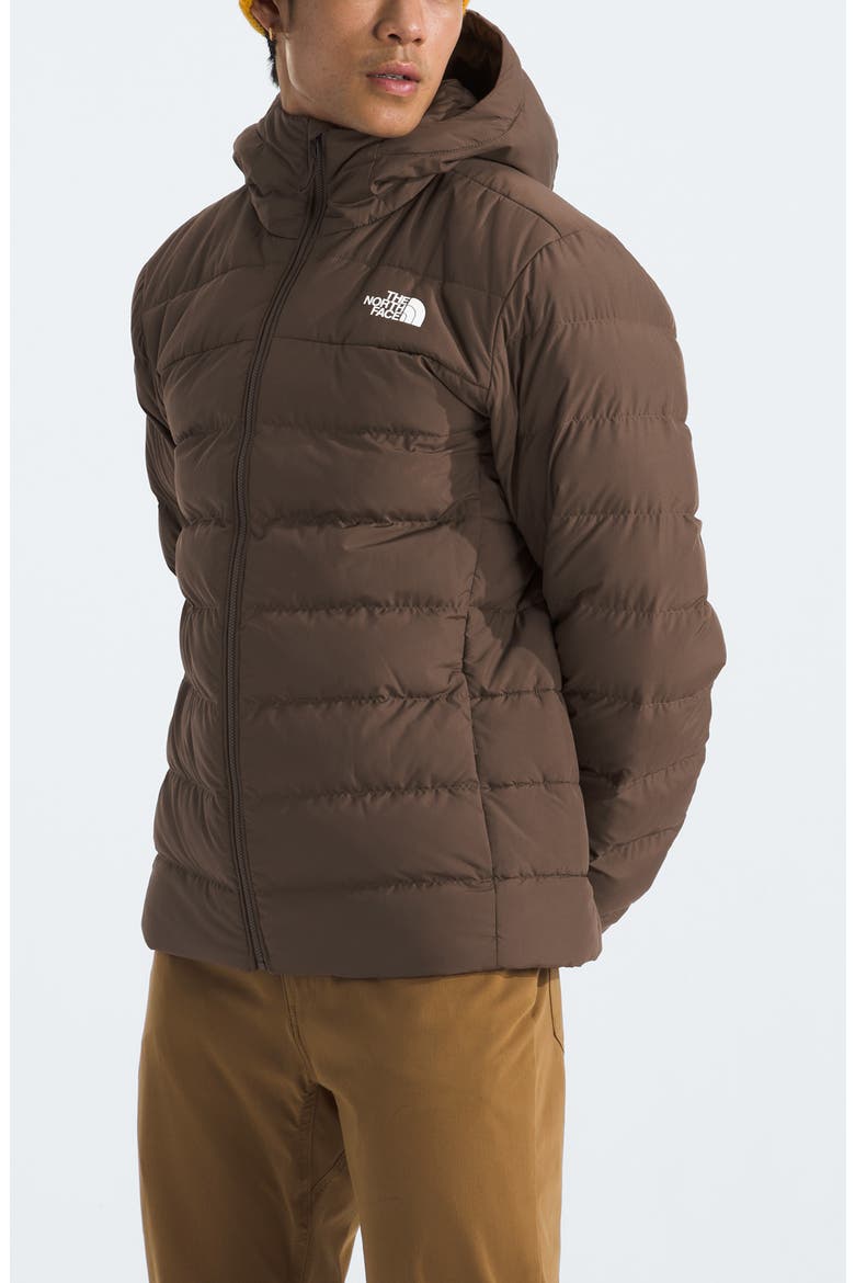 Aconcagua 3 Water Repellent Hood Jacket, Alternate, color, SMOKEY BROWN