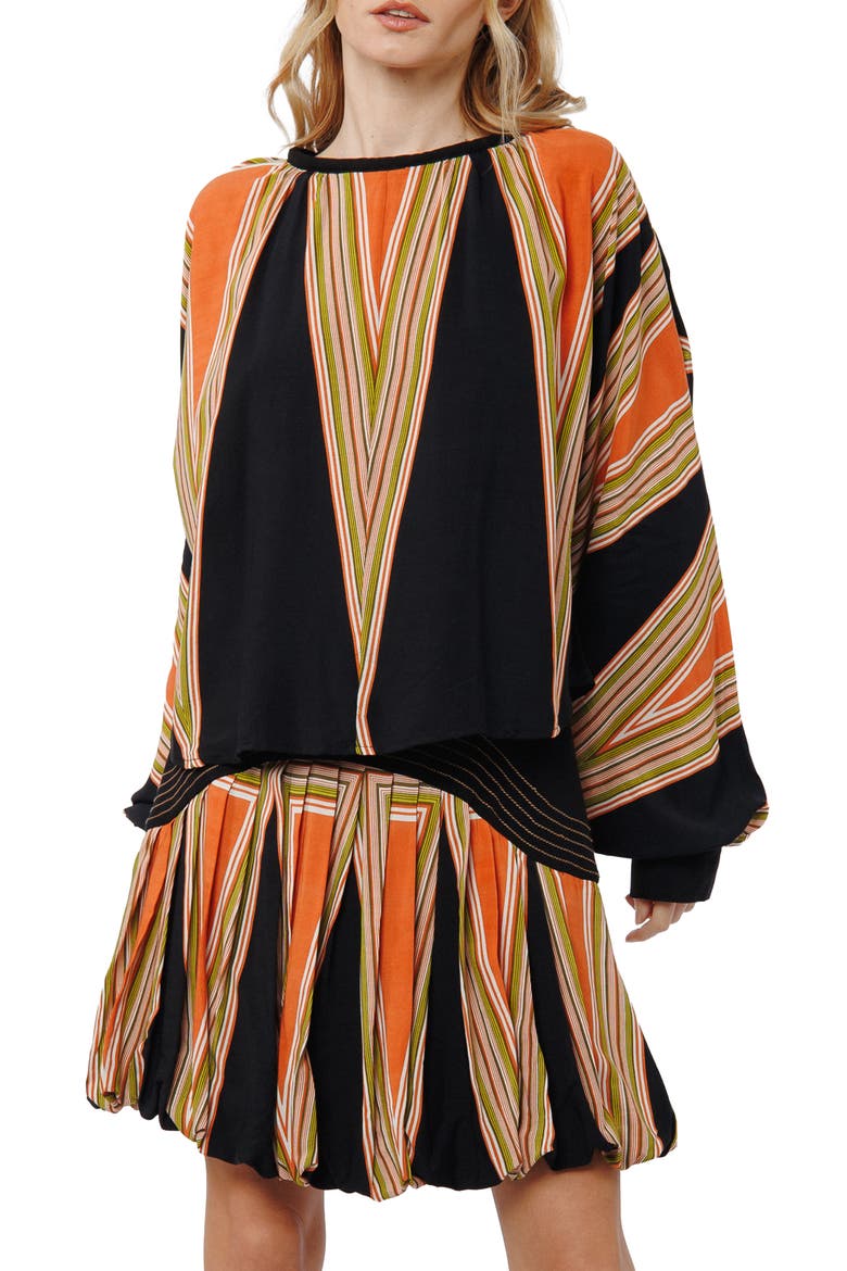 Karoline Print Top, Main, color, BLACK MULTI