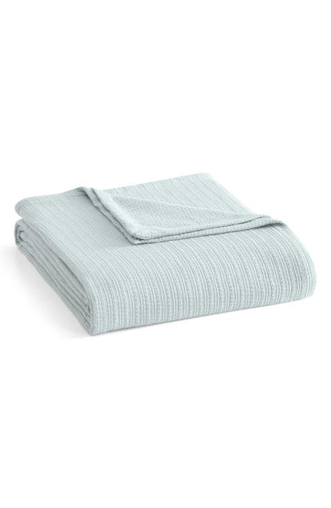 Bedford Tile Basket Weave Cotton Blanket